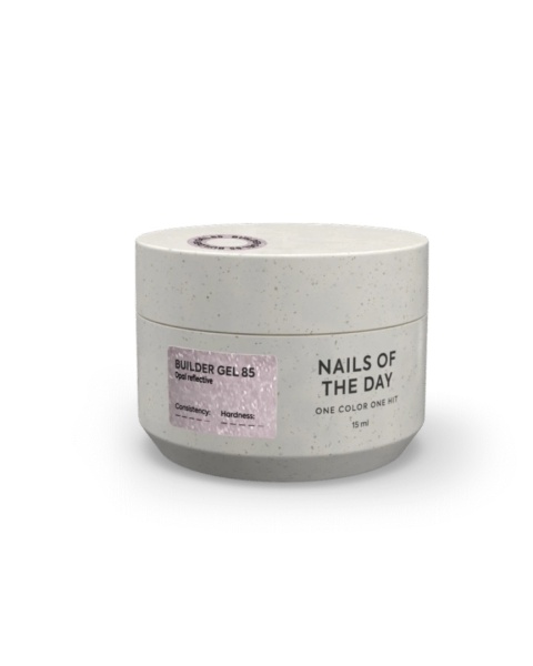 NAILSOFTHEDAY gel Builder gel 085 (wcześniej - Opal reflective builder gel 02)